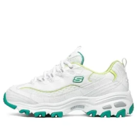Sapatos de corrida de cano baixo D Lites 1.0 Branco/Verde
