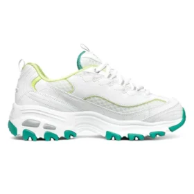 Sapatos de corrida de cano baixo D Lites 1.0 Branco/Verde