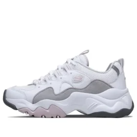 Sapatos de corrida de cano baixo D’ Lites 3.0 Branco/Rosa/Cinzento Sapatos de corrida de cano baixo D’ Lites 3.0 Branco/Rosa/Cinzento
