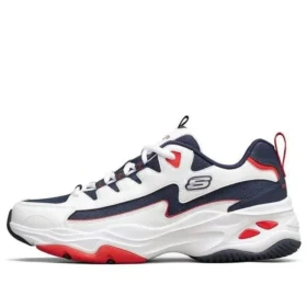 Sapatos de corrida de cano baixo D’ Lites 4.0 Branco/Azul/Vermelho