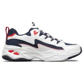 Sapatos de corrida de cano baixo D’ Lites 4.0 Branco/Azul/Vermelho