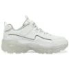 Sapatos de corrida de cano baixo D’ Lites “Branco Prateado”