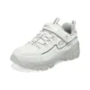 Sapatos de corrida de cano baixo D’ Lites “Branco Prateado”