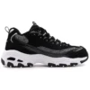 Sapatos de corrida de cano baixo D Lites Preto/Branco
