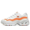 Sapatos de corrida de cano baixo Energy-Over Joy Branco/Laranja