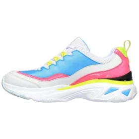 Sapatos de corrida de cano baixo Energy Racer Branco/Azul