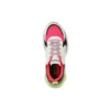 Sapatos de corrida de cano baixo Energy Racer Branco/Vermelho/Preto
