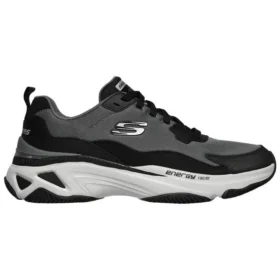 Sapatos de corrida de cano baixo Energy Racer Cinza/Preto