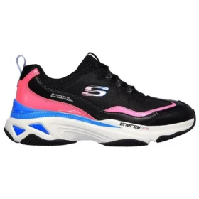 Sapatos de corrida de cano baixo Energy Racer Rosa/Preto/Azul