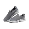 Sapatos de corrida de cano baixo Go Walk Arch Fit Cinza