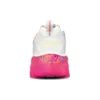 Sapatos de corrida de cano baixo James Goldcrown x Skechers D’ Lites Crystal Rosa/Branco