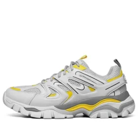 Sapatos de corrida de cano baixo Stak-Ultra Cinza/Amarelo