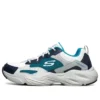 Sapatos de corrida de cano baixo Stamina Airy Branco/Azul/Verde