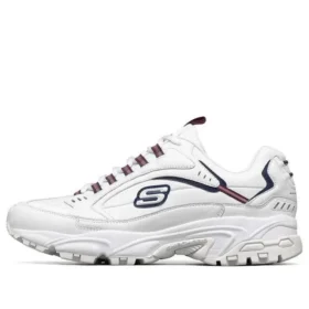Sapatos de corrida de cano baixo Stamina Branco/Azul/Vermelho