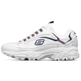 Sapatos de corrida de cano baixo Stamina Branco/Azul/Vermelho