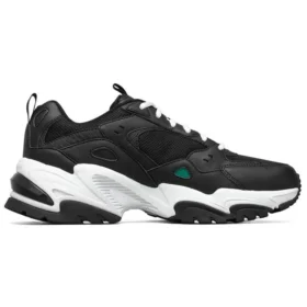 Sapatos de corrida de cano baixo Stamina V2 Preto/Verde/Branco