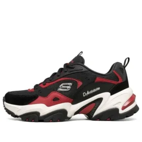 Sapatos de corrida de cano baixo Stamina V2 Preto/Vermelho