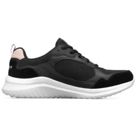 Sapatos de corrida de cano baixo Ultra Flex 2.0 Preto/Rosa