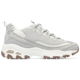 Sapatos de corrida de maratona D’lites-looking Glass “Cinza Branco Castanho” Sapatos de corrida de maratona D’lites-looking Glass “Cinza Branco Castanho”