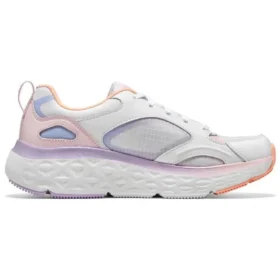 Sapatos de corrida Delta com Max Cushioning “Branco Laranja Roxo”