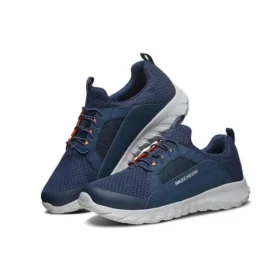 Sapatos de corrida desportivos para homem, azuis