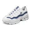 Sapatos de corrida Energy-Over Joy Low Branco/Azul