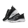 Sapatos de corrida Fashion Fit Preto