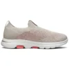 Sapatos de corrida Go Walk 5 Castanho/Rosa/Branco