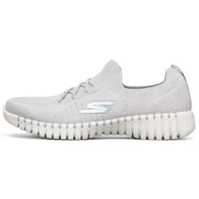 Sapatos de corrida Go Walk Smart cinza/branco/azul