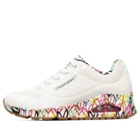 Sapatos de corrida James Goldcrown x Skechers Uno Low Brancos