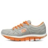 Sapatos de corrida Liv cinza/laranja/branco