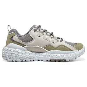 Sapatos de corrida Monster Marathon “Creme Branco Verde Cinza”