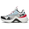 Sapatos de corrida Solei ST Branco/Vermelho