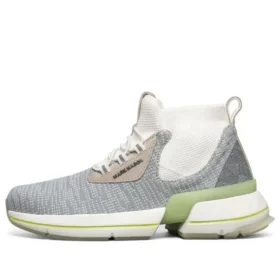 Sapatos de corrida Split Branco/Cinzento/Verde