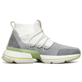Sapatos de corrida Split Branco/Cinzento/Verde