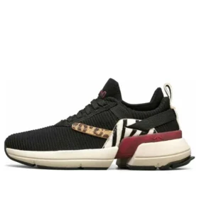 Sapatos de corrida Split Preto/Branco/Vermelho