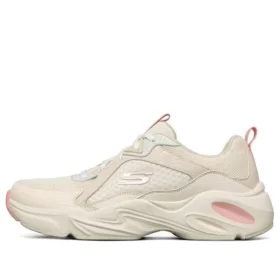 Sapatos de corrida Stamina Airy de cano baixo Creme-Branco