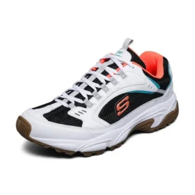 Sapatos de corrida Stamina Branco/Preto/Laranja
