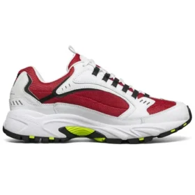 Sapatos de corrida Stamina Branco/Preto/Vermelho