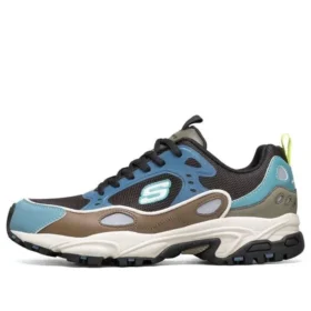 Sapatos de corrida Stamina Preto/Castanho/Azul