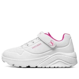 Sapatos de corrida Uno Lite K Branco/Rosa/Vermelho