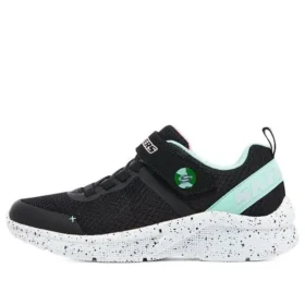 Sapatos de estilo de vida Microspec “Preto Turquesa Branco”