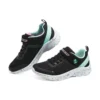 Sapatos de estilo de vida Microspec “Preto Turquesa Branco”