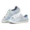 Sapatos de lona Beach Bingo Azul/Branco