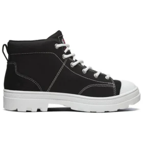 Sapatos de lona de cano alto Roadies Preto
