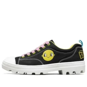 Sapatos de lona de cano baixo Jeremyville x Skechers Roadies Preto Sapatos de lona de cano baixo Jeremyville x Skechers Roadies Preto