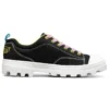 Sapatos de lona de cano baixo Jeremyville x Skechers Roadies Preto