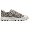 Sapatos de lona de cano baixo Roadies Leopardo/Cinza