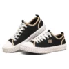 Sapatos de lona de cano baixo Street Trax Preto