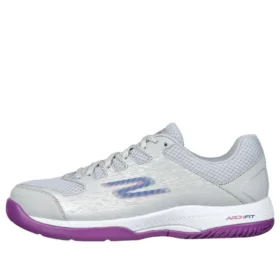 Sapatos de Pickleball Viper Court “Cinza Roxo”